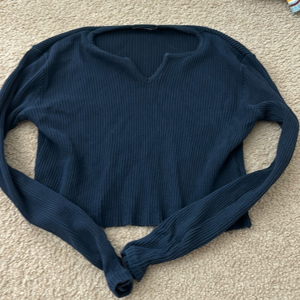 brandy melville navy blue sweater